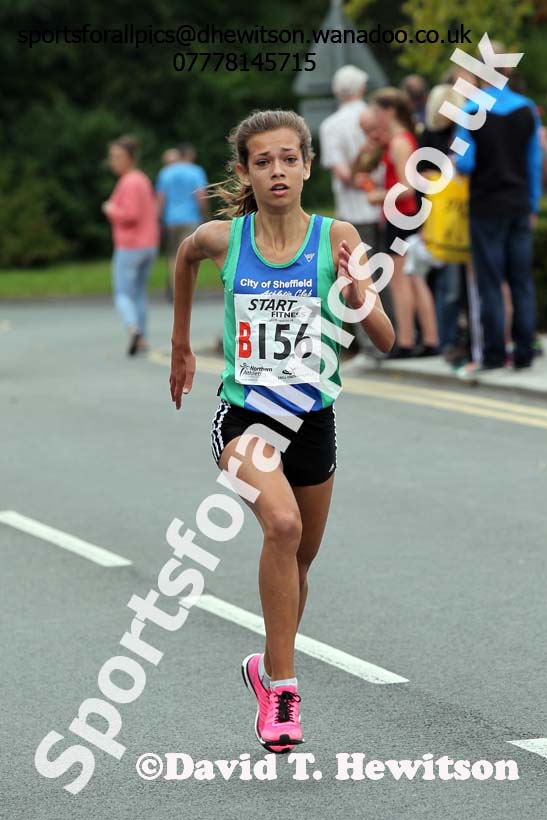 Girls under-15s Northern Road Relays, Warrington. Photo: David T. Hewitson/Sports for All Pics